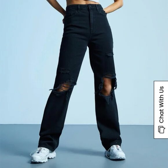 PacSun Denim - Pacsun Black Ripped ‘90s Boyfriend Jeans
